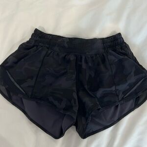 Camo Lululemon shorts
